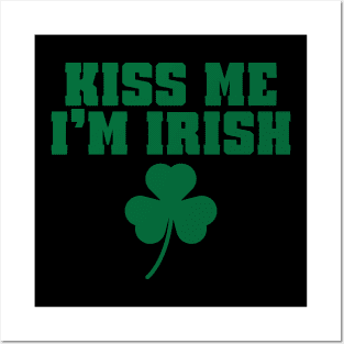 Kiss Me Im Irish Baby Tee v2 Posters and Art